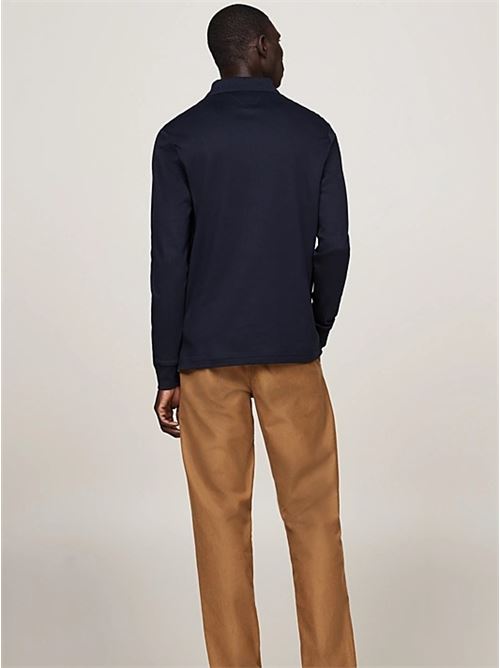 l/s liquid cotton reg polo Tommy Hilfiger | MW0MW37317DW5.DW5